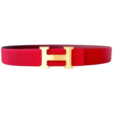 red hermes belt gold buckle|hermes belt buckle only.